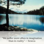 Home 4 A single, unposed photo of a calm lake at dawn.